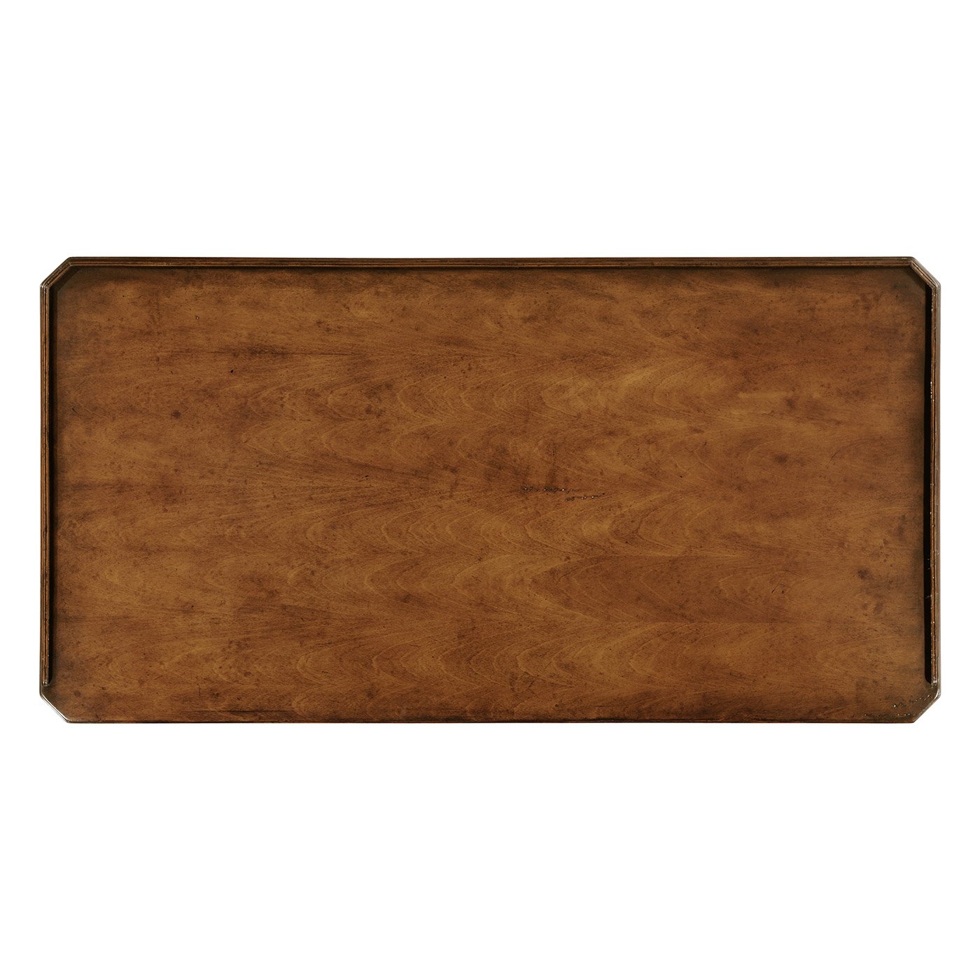 Bobbin turned walnut dressing table