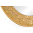 Large circular gilded mirror