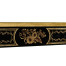 Black & églomisé console