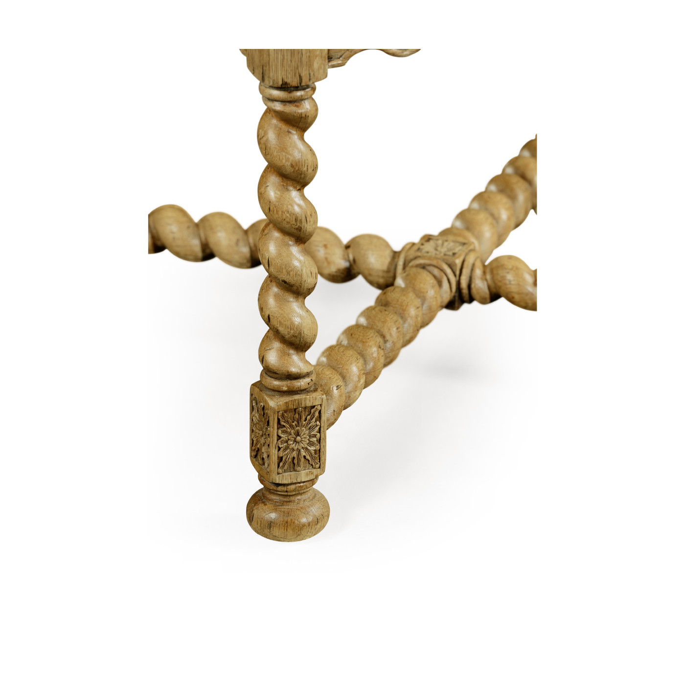 Natural Oak Square Side Table