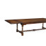 Large drawleaf dining table