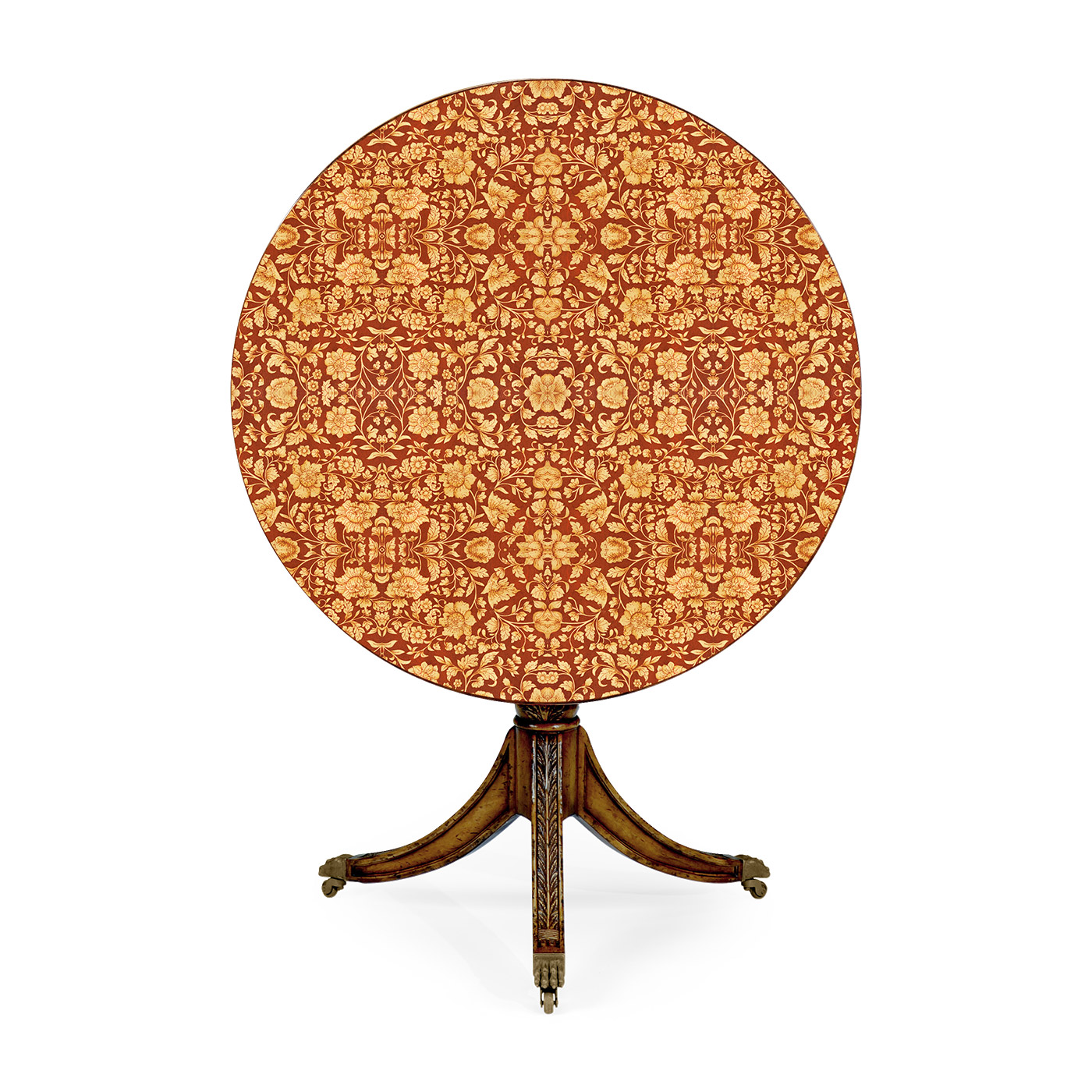 Penwork Style Table (Red)