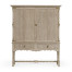 Elizabethan Style Grey Oak TV Cabinet
