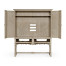 Elizabethan Style Grey Oak TV Cabinet