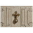 Elizabethan Style Grey Oak TV Cabinet