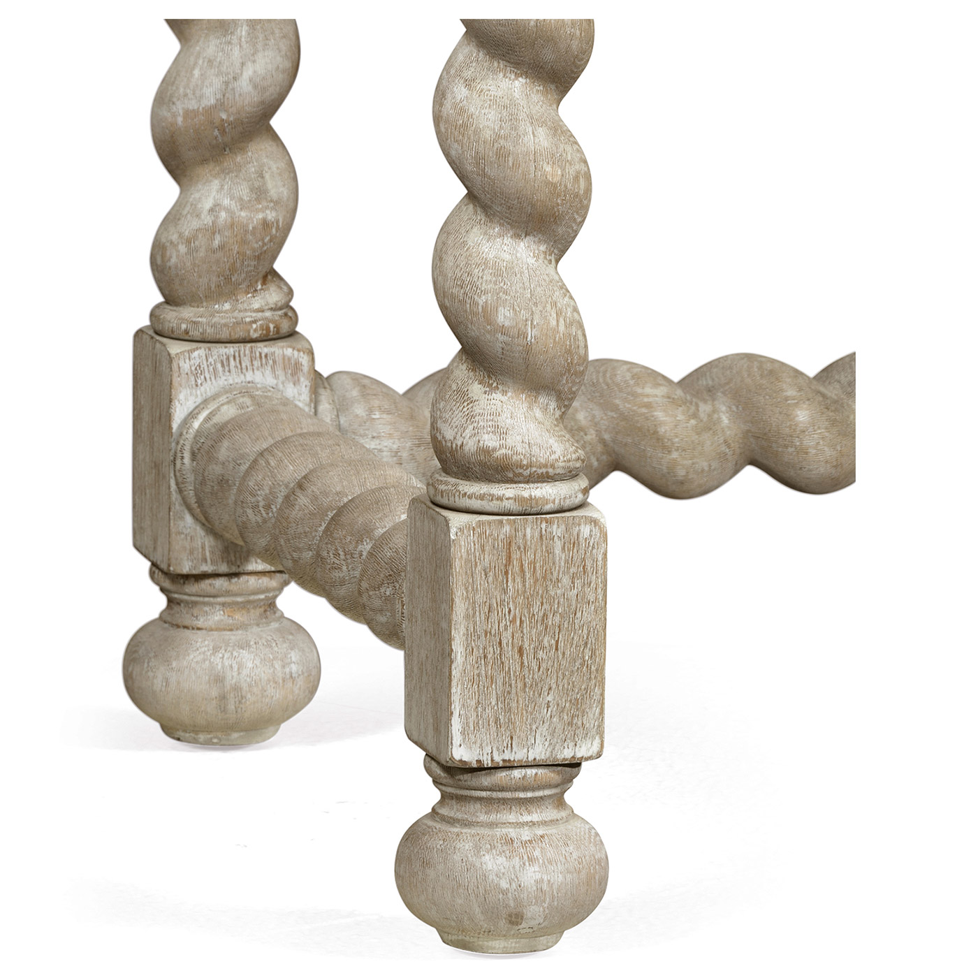 Elizabethan Style Grey Oak TV Cabinet