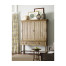 Elizabethan Style Grey Oak TV Cabinet