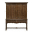 Elizabethan Style Brown Oak TV Cabinet