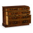 Mahogany Office Chest of Drawers with Hanging File Storage