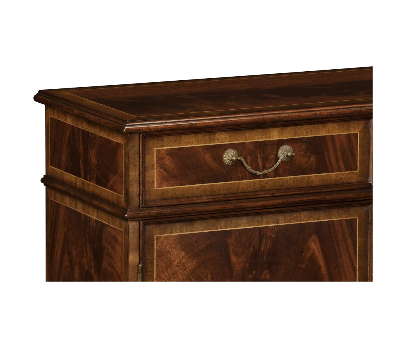 Mahogany Office Sideboard with Hanging File Storage