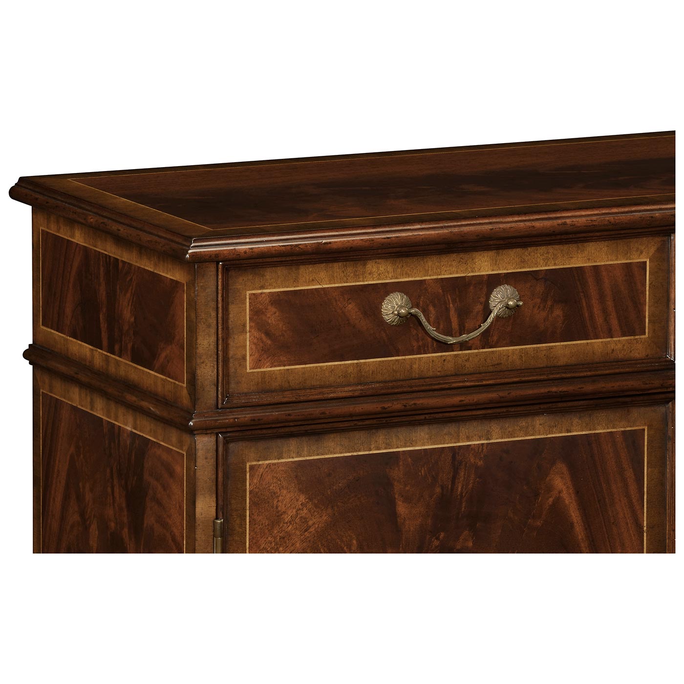 Mahogany Office Sideboard with Hanging File Storage