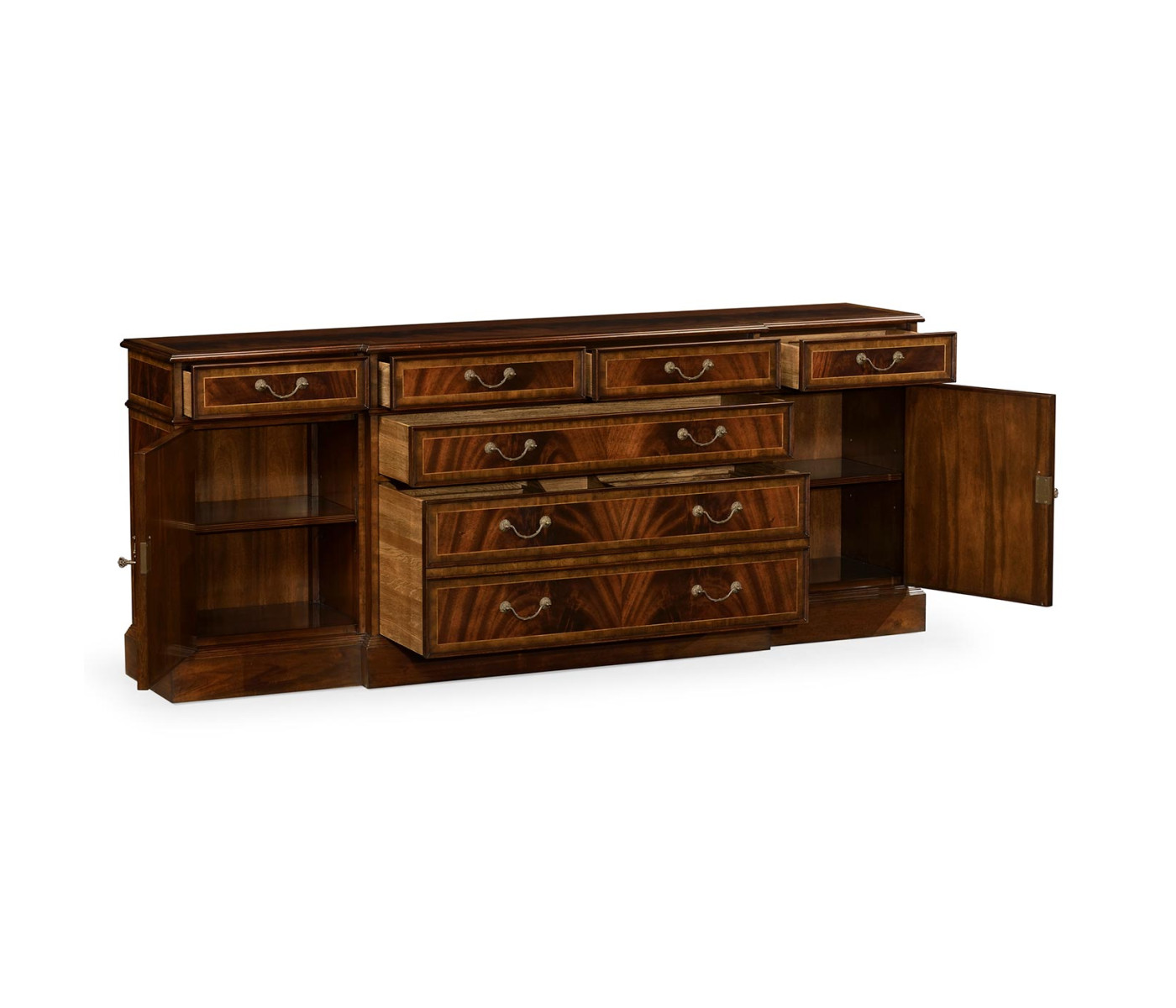 Mahogany Office Sideboard with Hanging File Storage