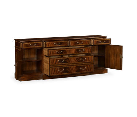 Mahogany Office Sideboard with Hanging File Storage