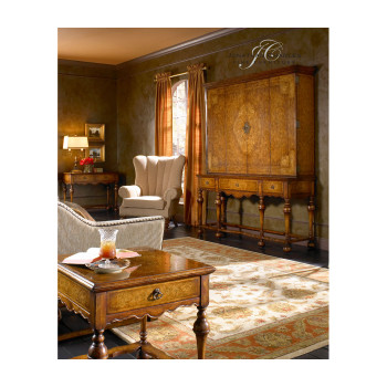 Small Seaweed marquetry Console