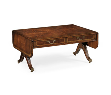 Regency Mahogany Folding Coffee Table