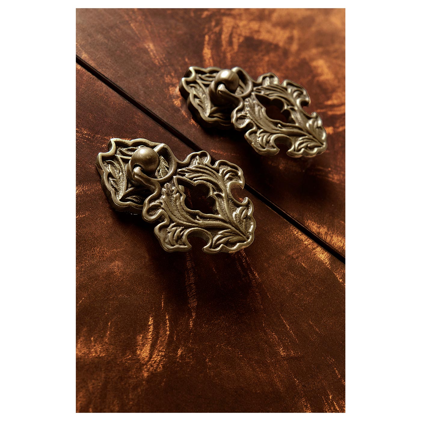 Mahogany Curved Corner Cabinet