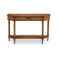 Starburst walnut console