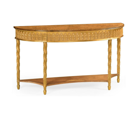 Gilded Console with Shelf (Large)