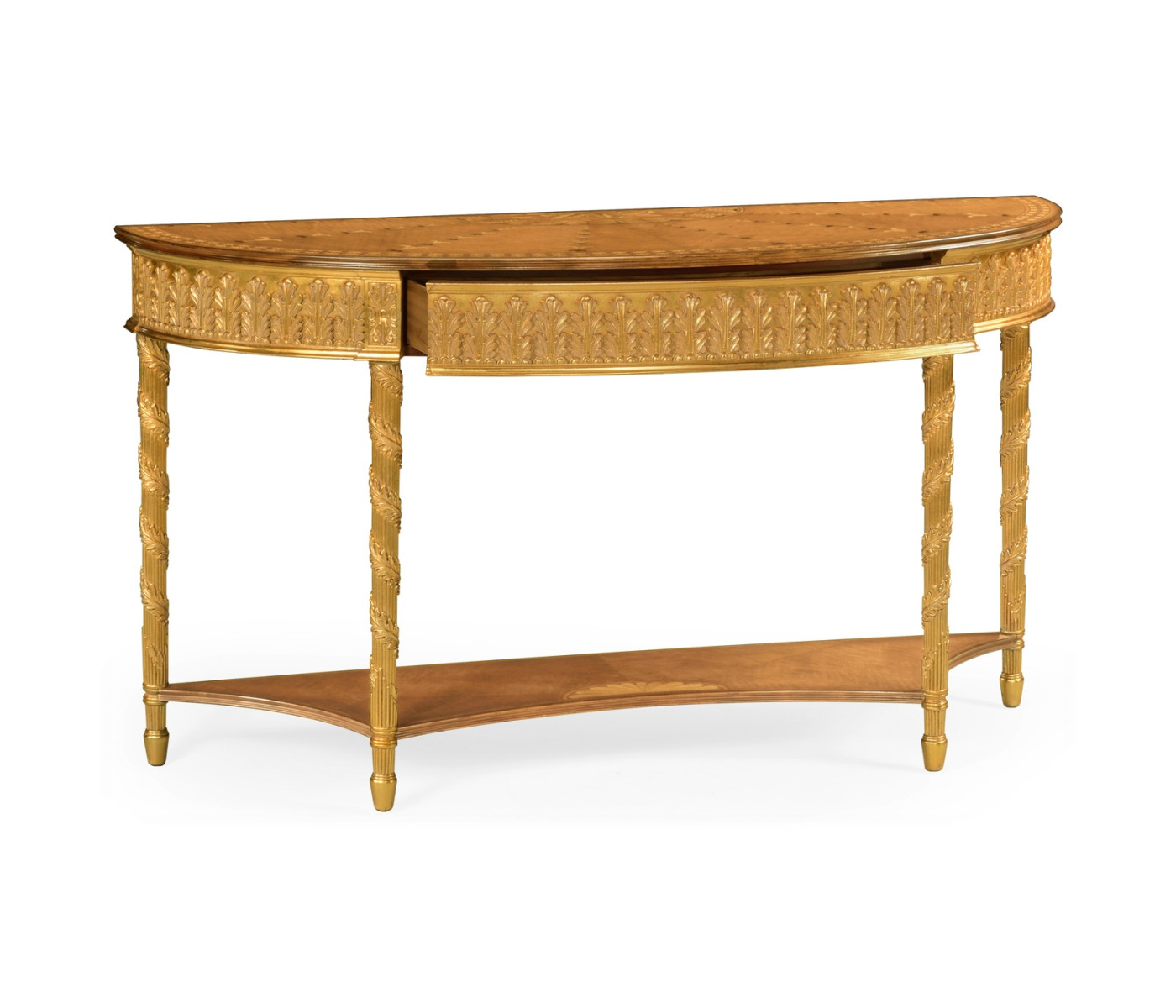 Gilded Console with Shelf (Large)