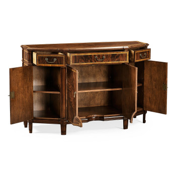 Starburst Mahogany Side Cabinet