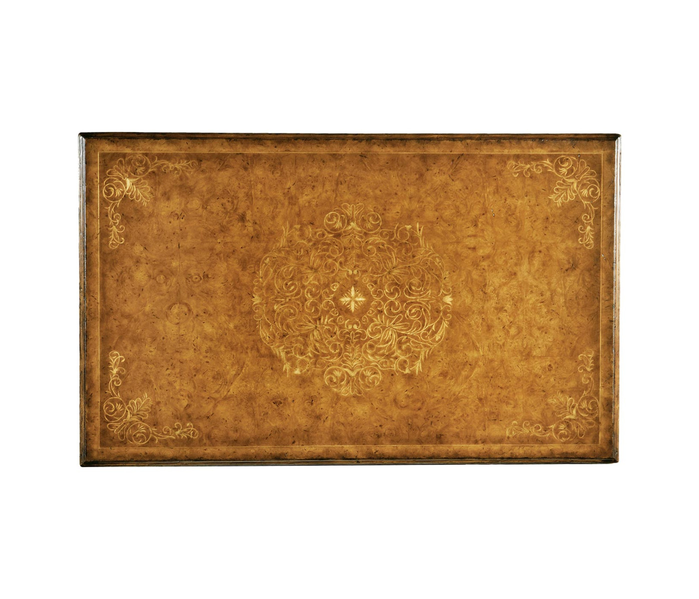 Rectangular seaweed coffee table