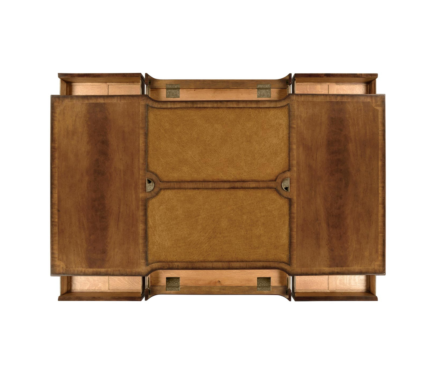 Crotch Walnut Partners Desk