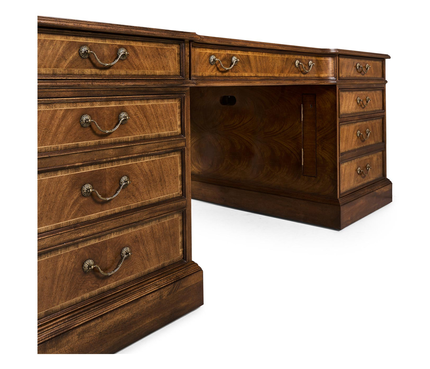 Crotch Walnut Partners Desk