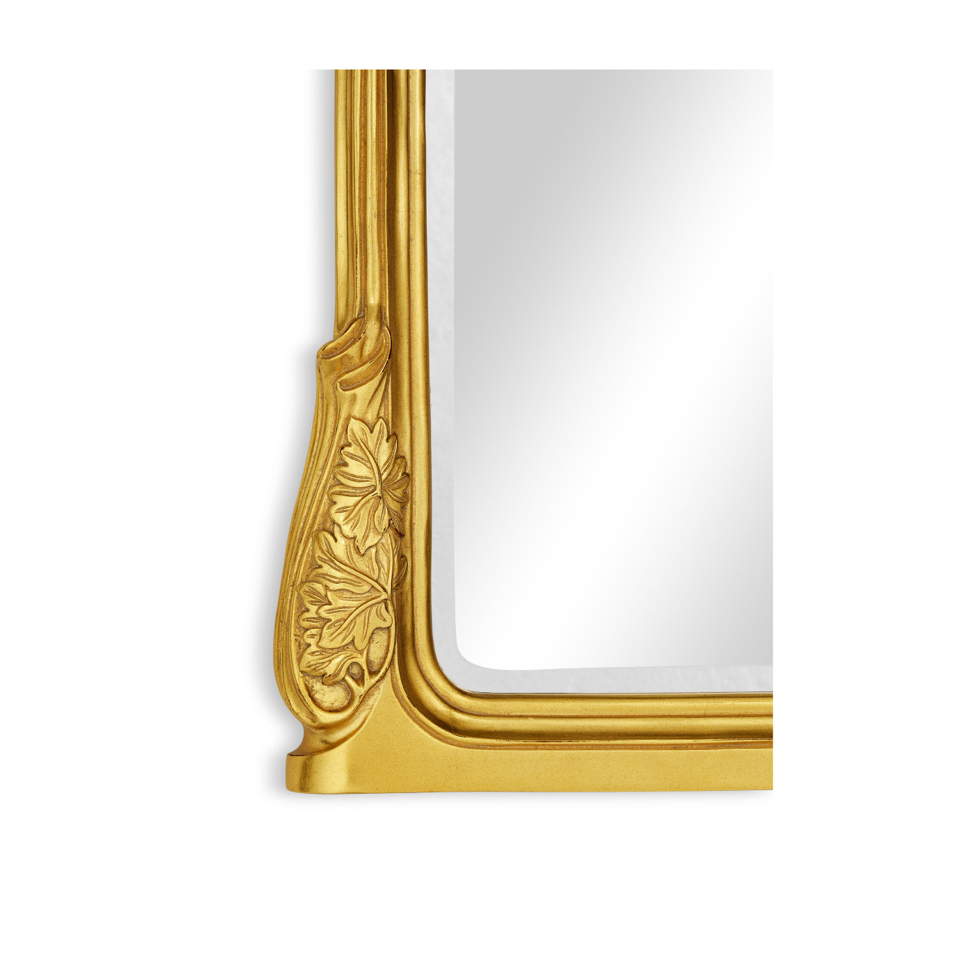 Art Nouveau gilded mirror