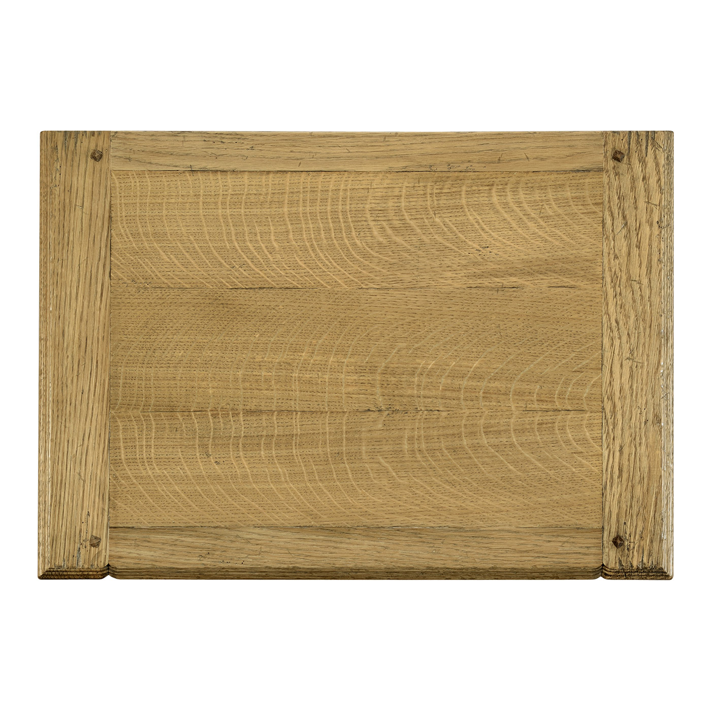 Linenfold Natural Oak Bedside Cabinet