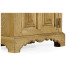 Linenfold Natural Oak Bedside Cabinet