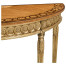 Gilded Demilune Console