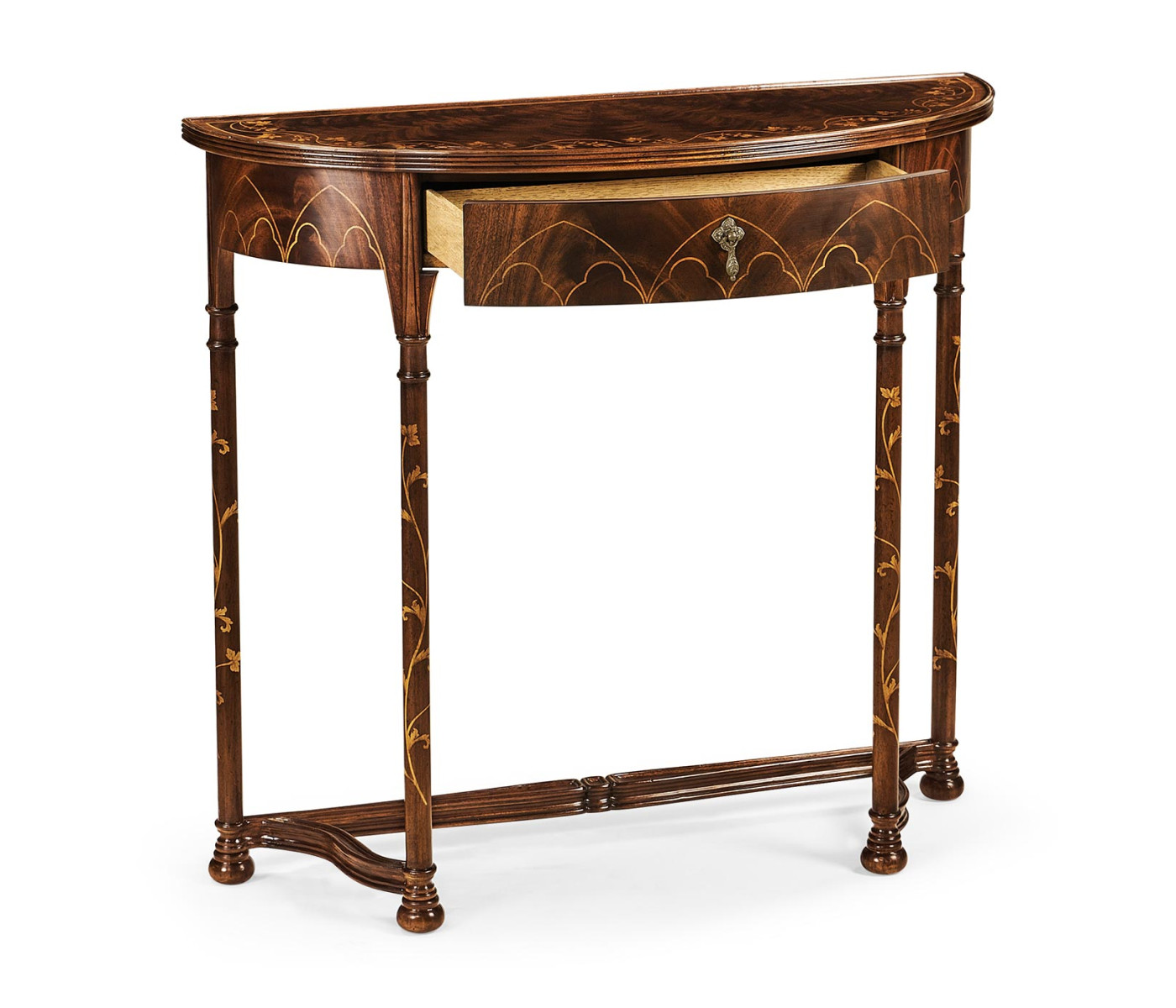 Gothic Mahogany Console