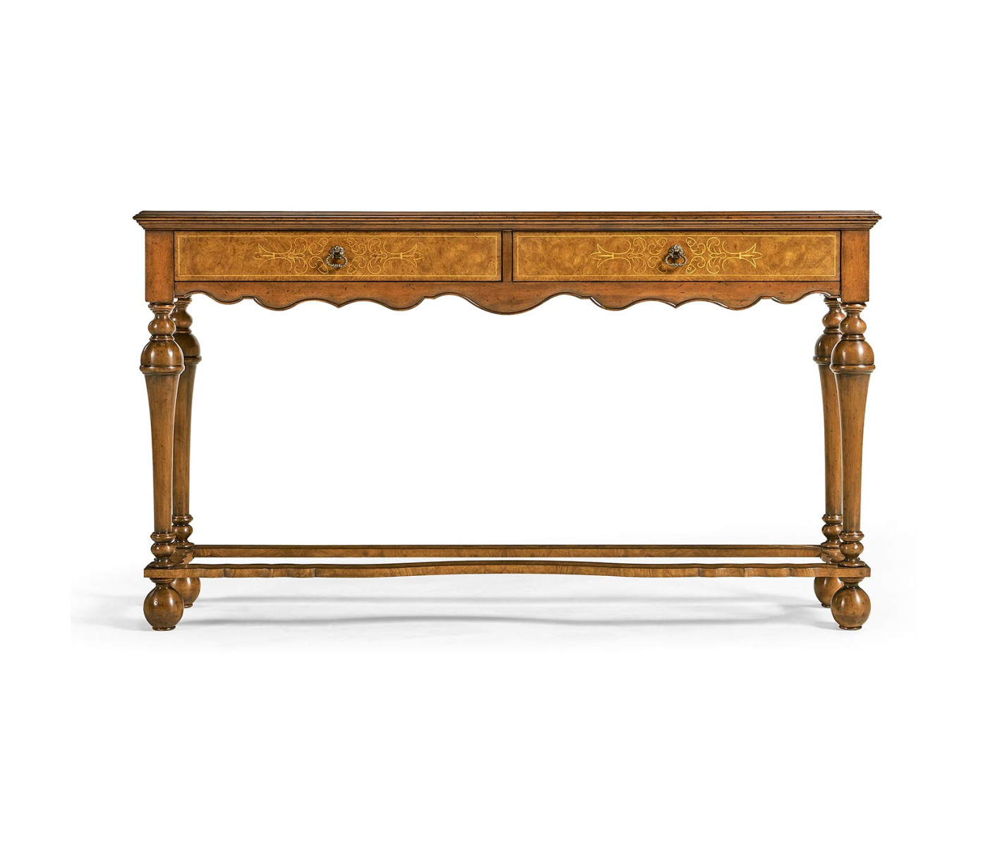 Seaweed marquetry console
