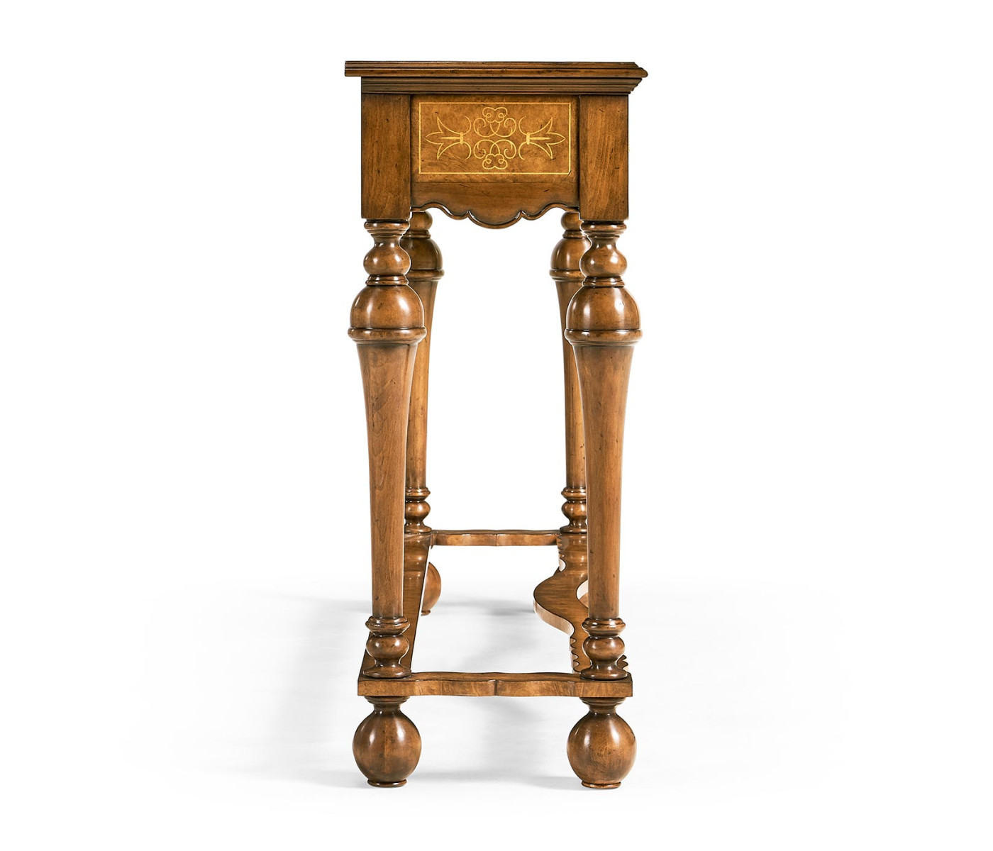 Seaweed marquetry console