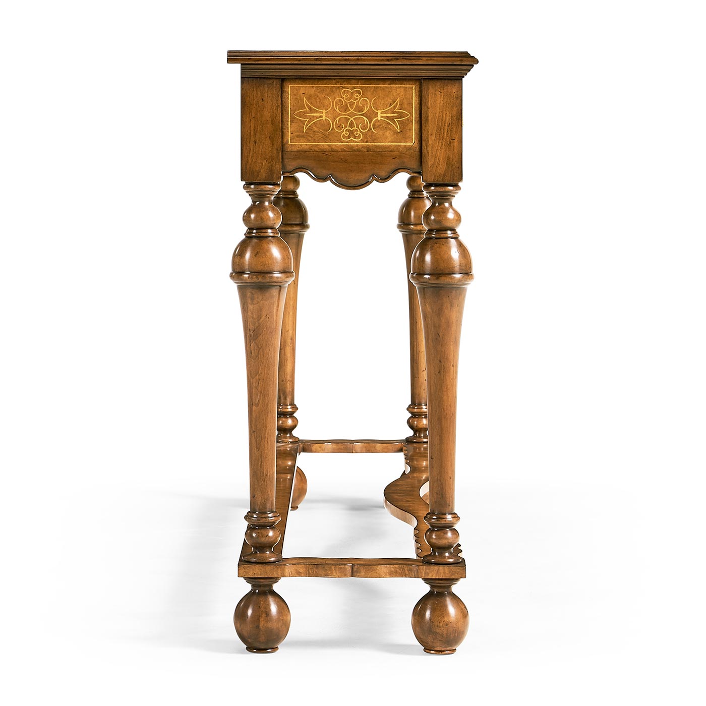 Seaweed marquetry console