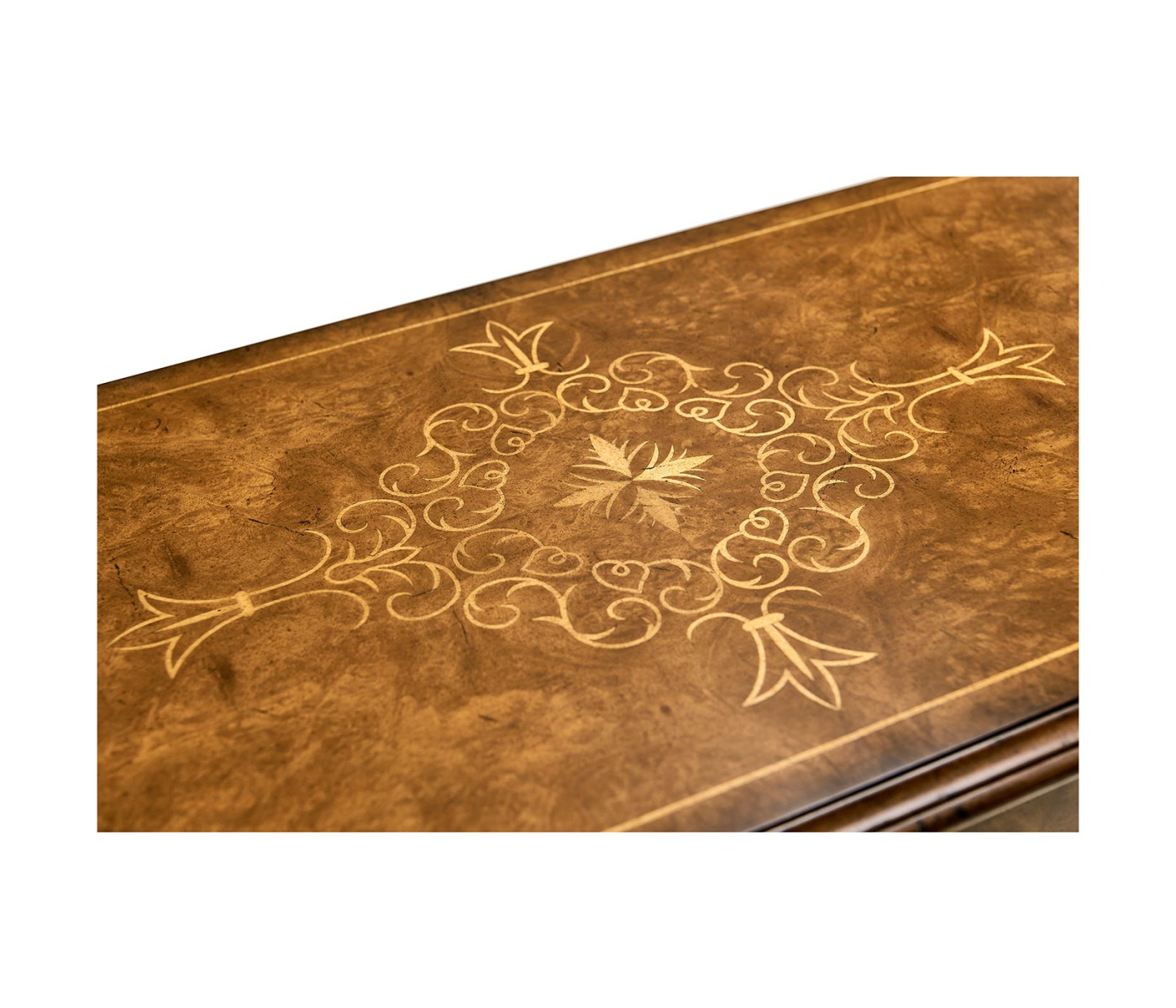 Seaweed marquetry console