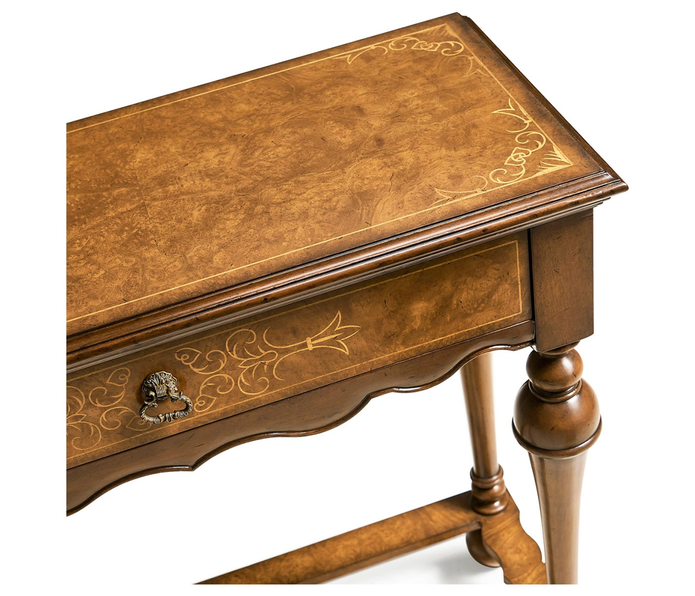 Seaweed marquetry console