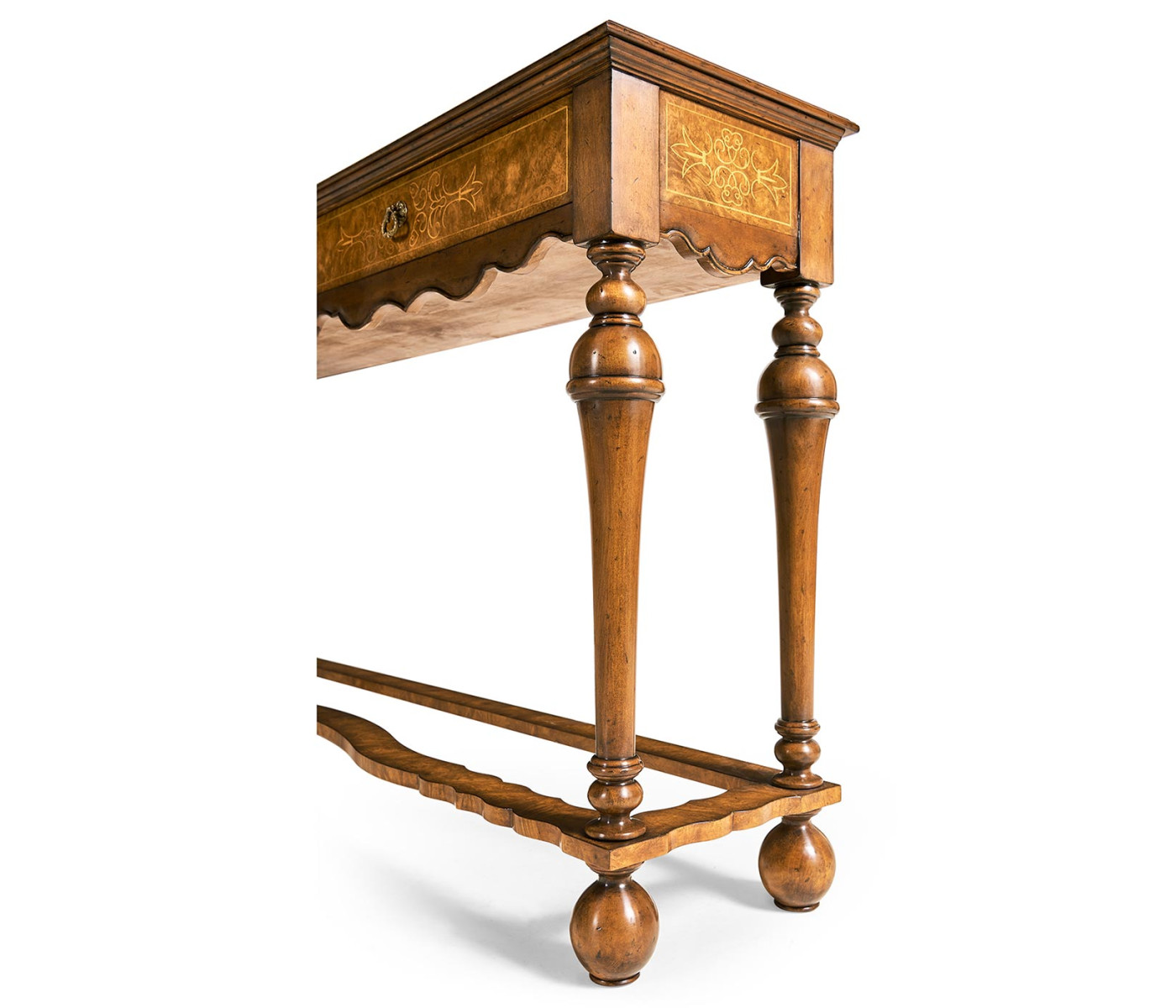 Seaweed marquetry console