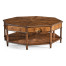 Starburst octagonal coffee table