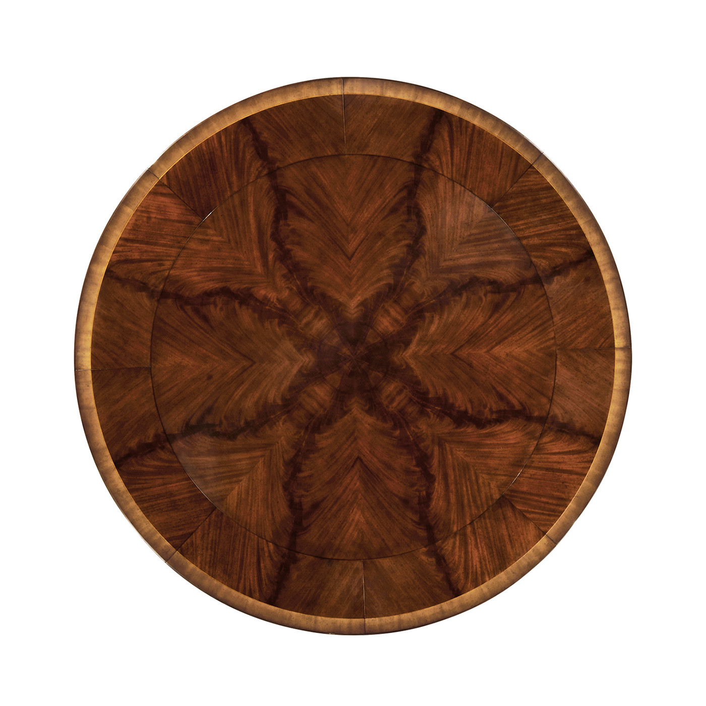 Mahogany Extending Circular Dining/Games Table 66