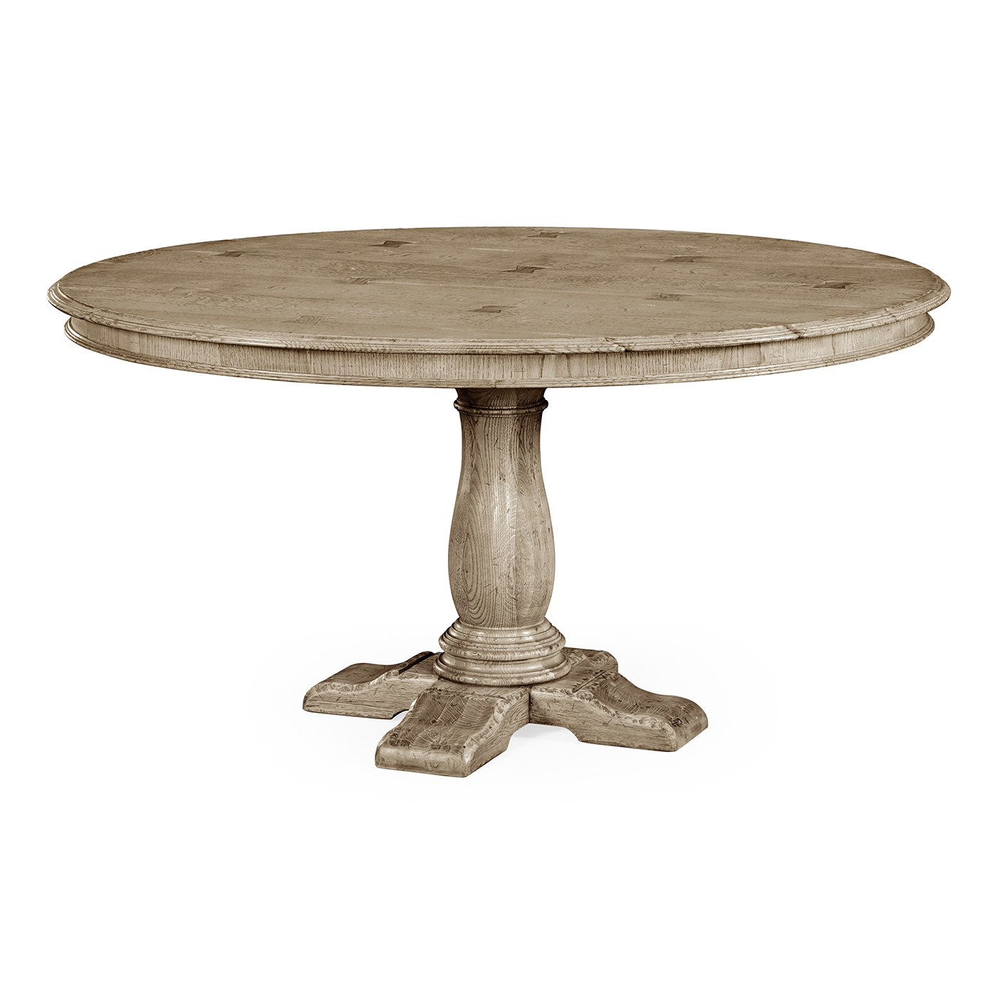 French Country Style Grey Oak Dining Table 60