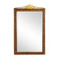 Louis XVI Style inlaid & gilded rectangular mirror