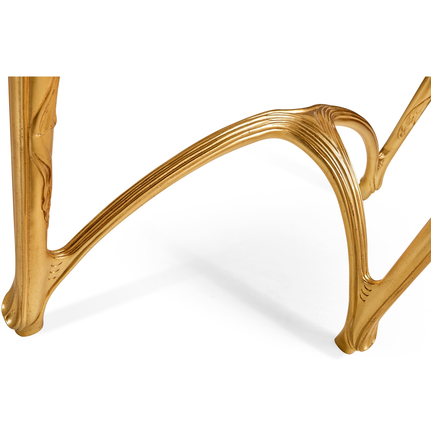 Art Nouveau gilded console