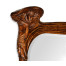 Walnut Carved Mirror
