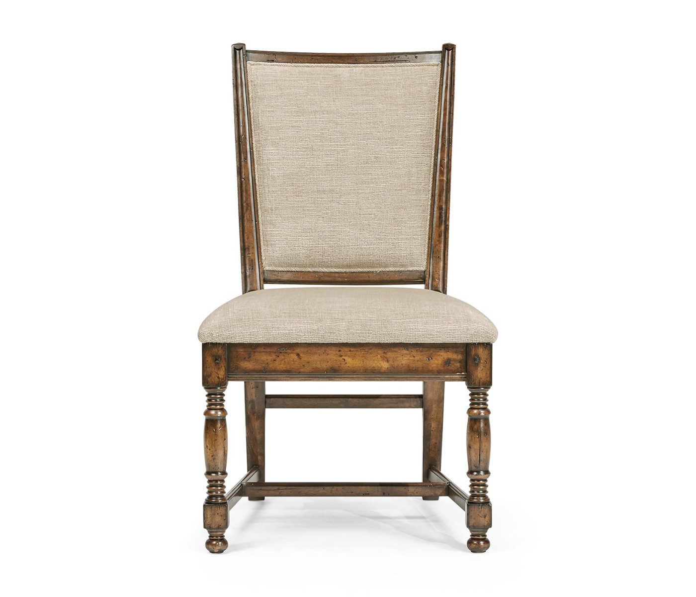 Distressed Country Golden Ale Side Chair