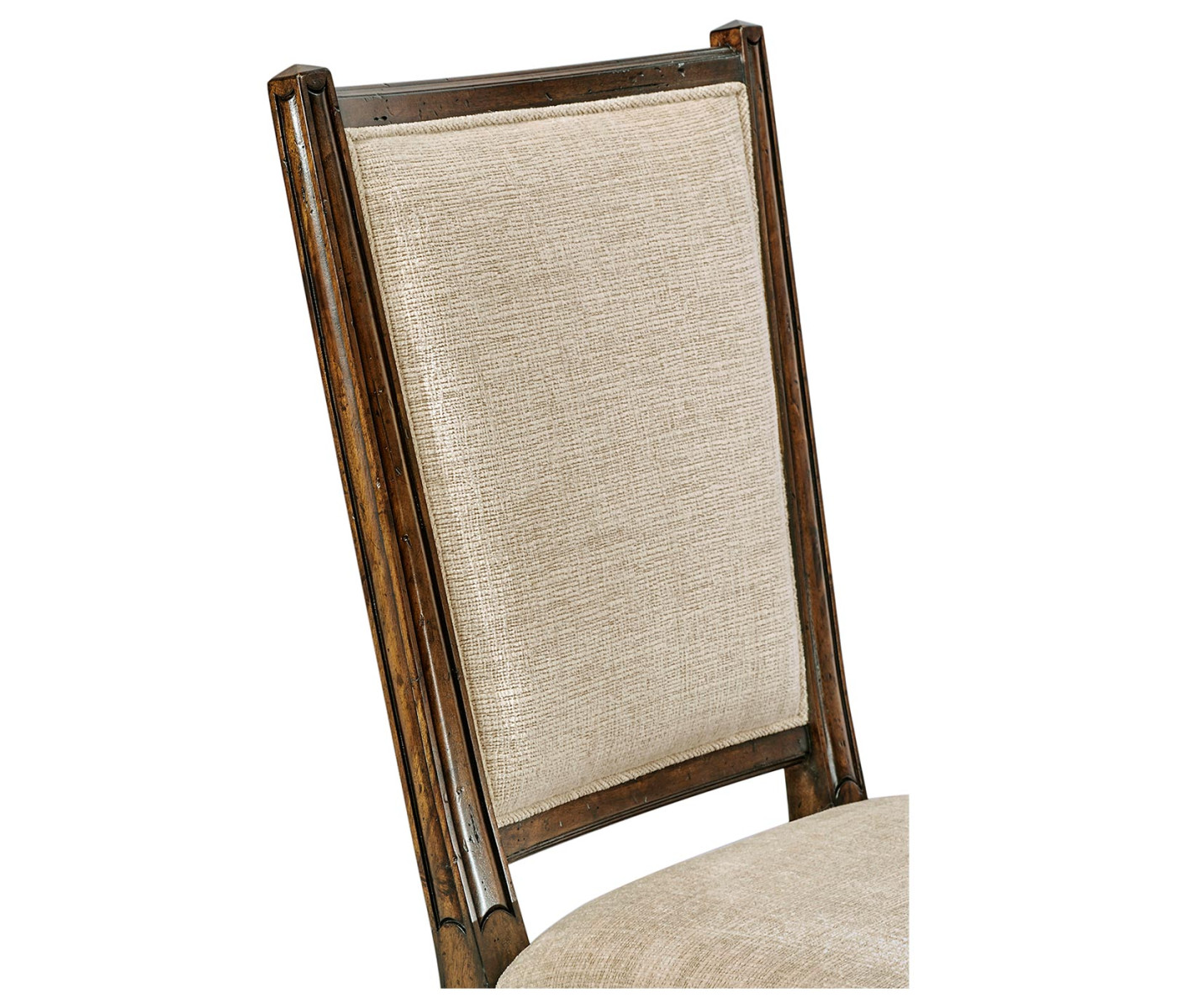 Distressed Country Golden Ale Side Chair