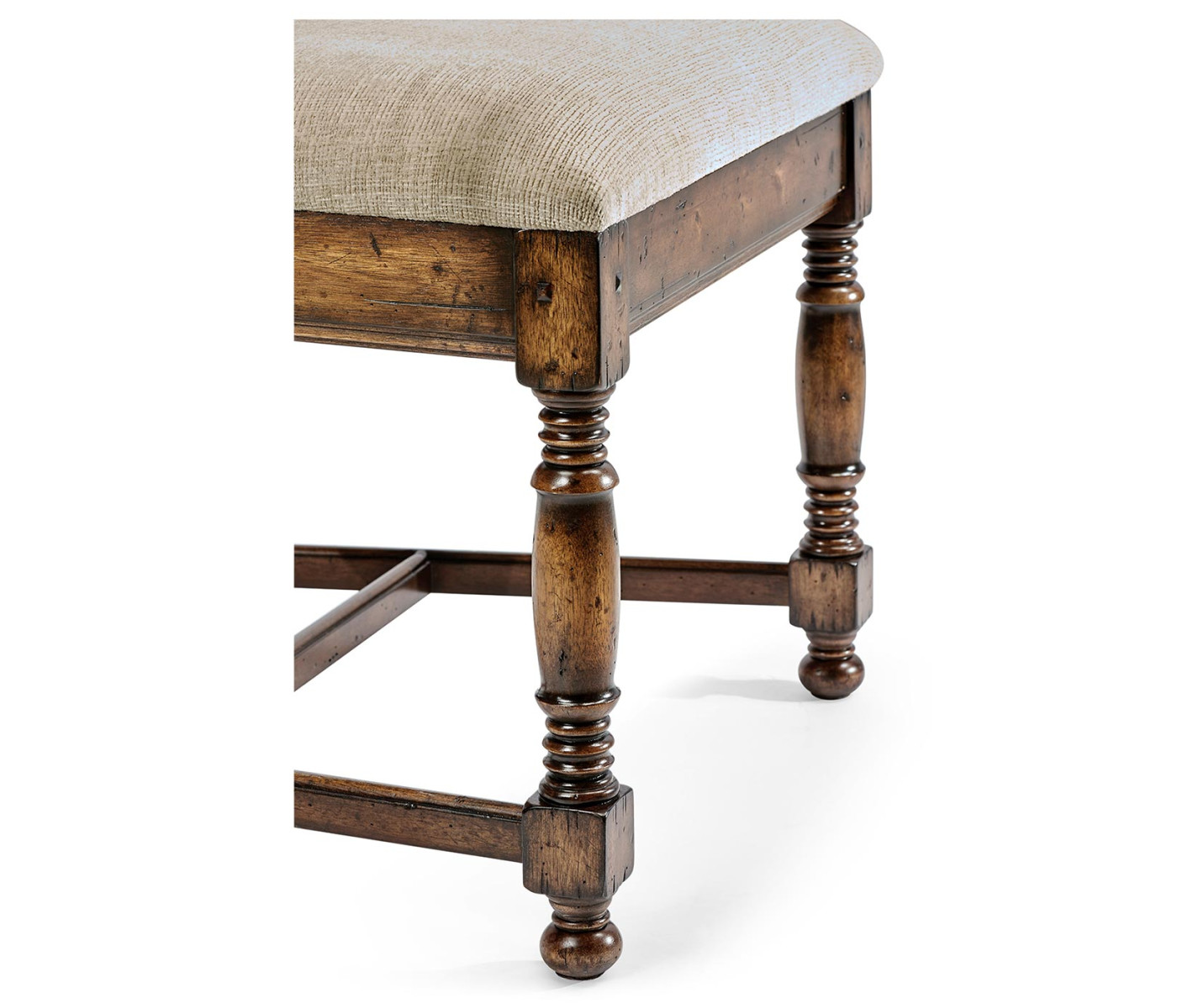 Distressed Country Golden Ale Side Chair