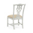 Casual Chippendale Grey Mahogany Side Chair