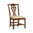 Buckingham Chippendale Antique Mahogany Side Chair
