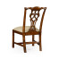 Buckingham Chippendale Antique Mahogany Side Chair